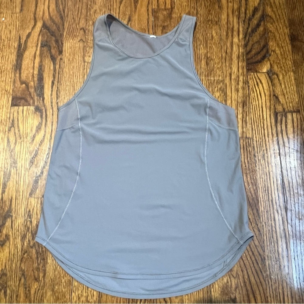 🍋 LULULEMON Sculpt Tank II Grey size 4. Excellent condition super lightweight